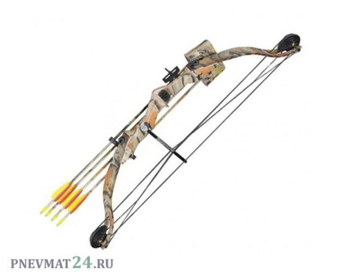 Детский блочный лук Man Kung MK-CB009, 11 кг, 84 см (камуфляж)